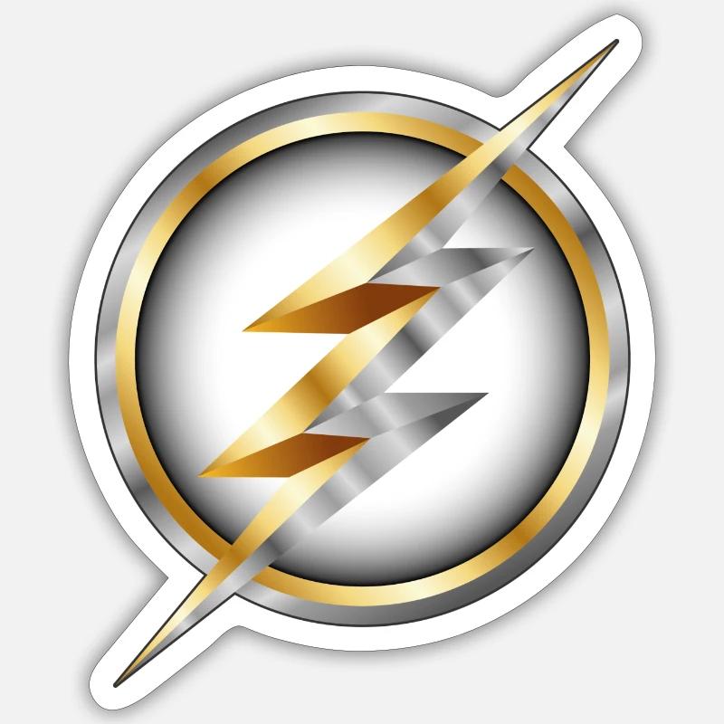 Lightning Sticker size S (10 x 10 cm)