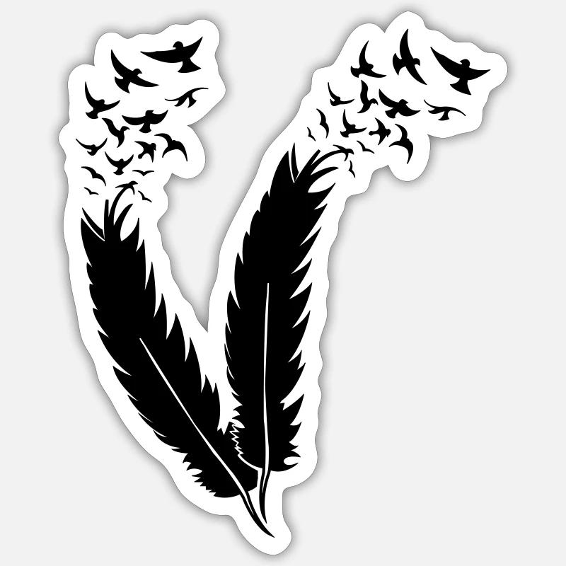 Sticker Größe S (10 x 10 cm) - 
