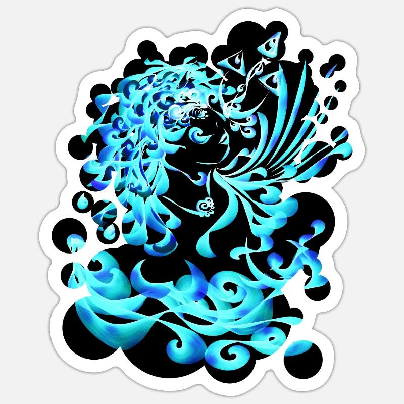 Sticker taille S (10 x 10 cm) - 