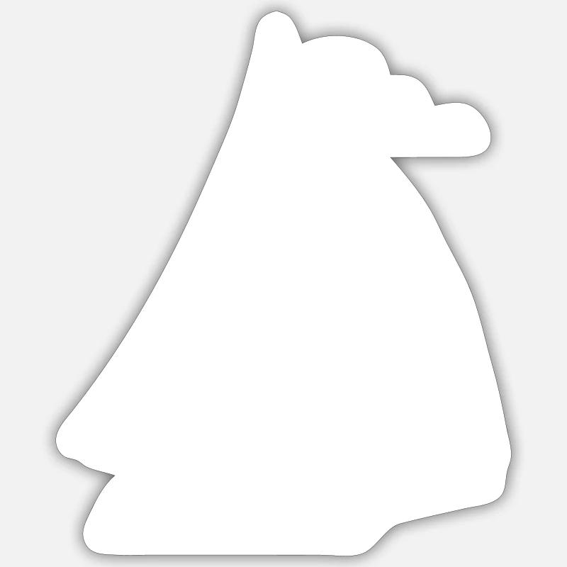 Sailboat Sailing Sailor - Sticker size S (10 x 10 cm) - white matte