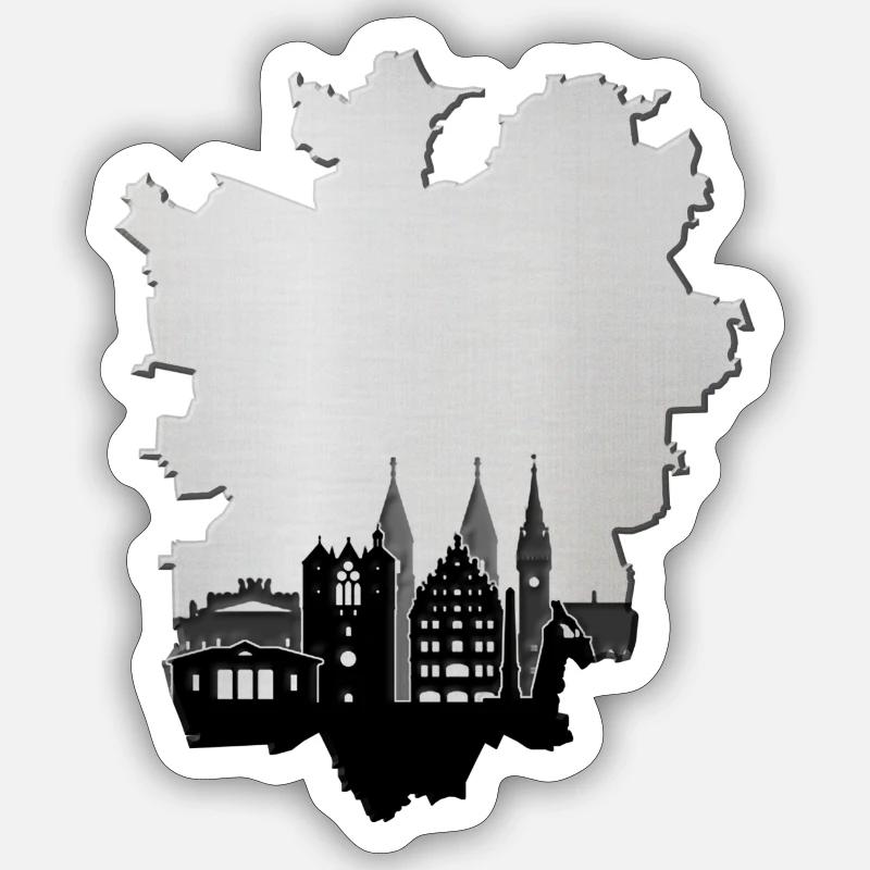 Sticker Größe S (10 x 10 cm) - 