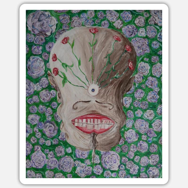 Florilège Sticker taille S (10 x 10 cm)