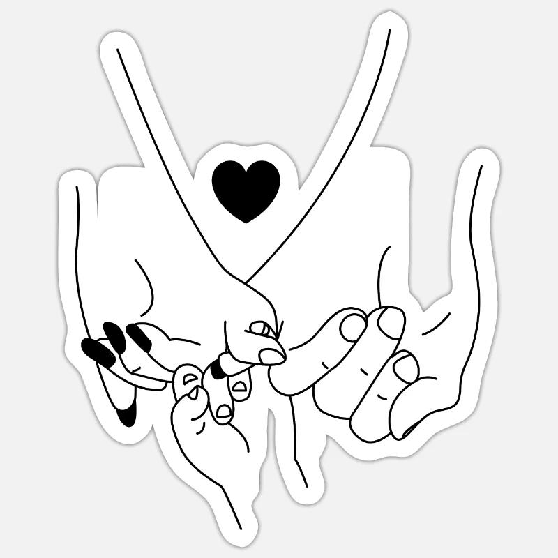 Sticker Größe S (10 x 10 cm) - 