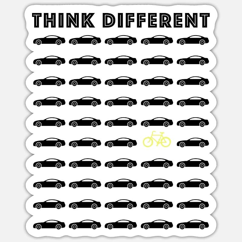 Think Different, Auto Autoscout Workshop Fun Sticker size S (10 x 10 cm)