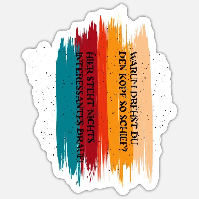 Sticker Größe S (10 x 10 cm) - 