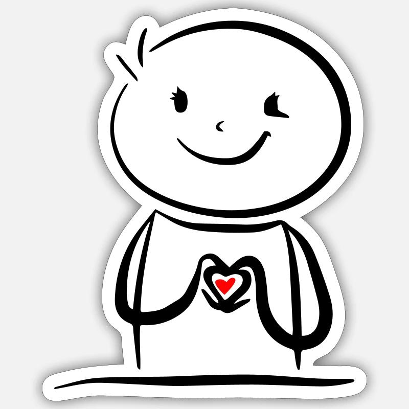 Sticker size S (10 x 10 cm) - 