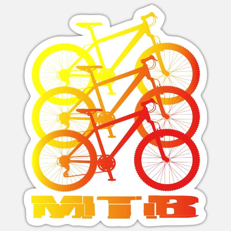 MTB Sticker Größe S (10 x 10 cm)