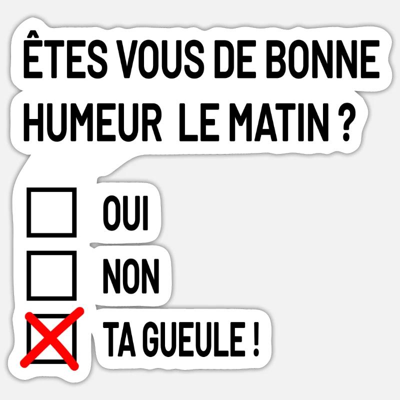 Sticker taille S (10 x 10 cm) - 