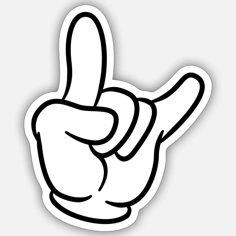 Sticker Größe S (10 x 10 cm) - 