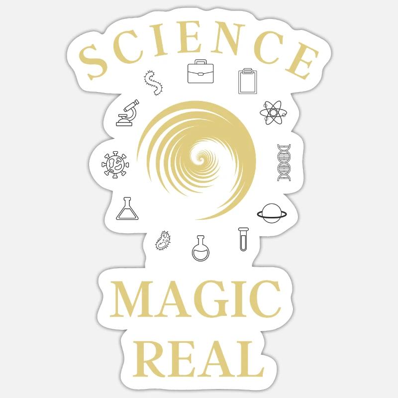 SCIENCE Sticker taille S (10 x 10 cm)