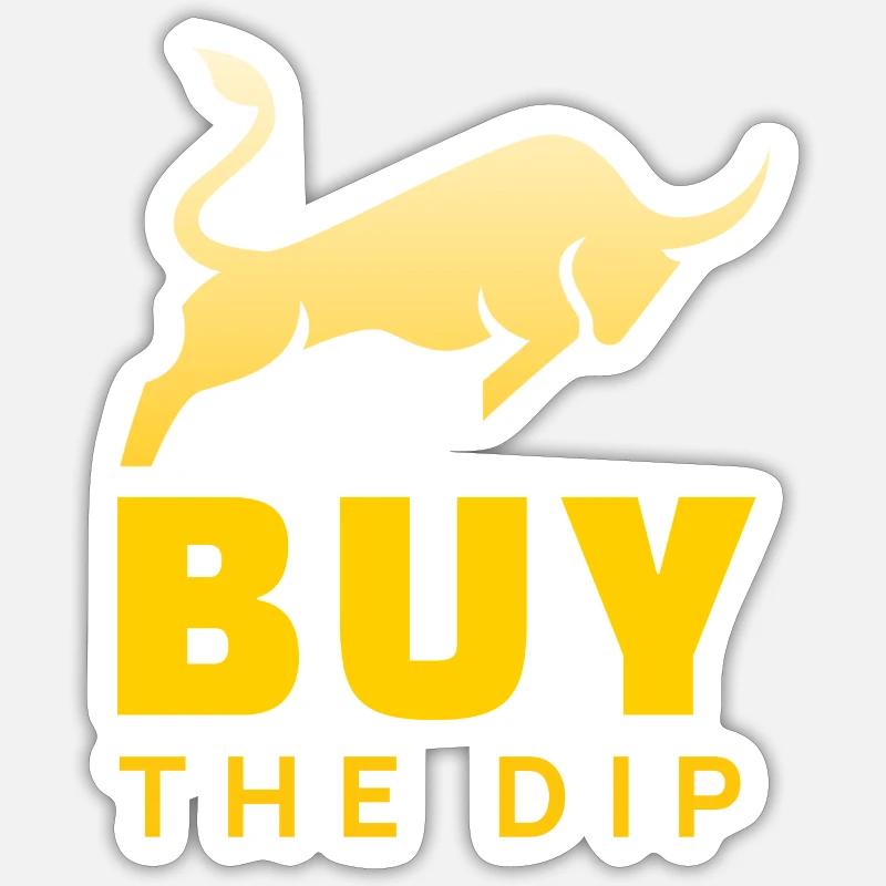 Achetez le Dip! - Sticker taille S (10 x 10 cm) - blanc mat