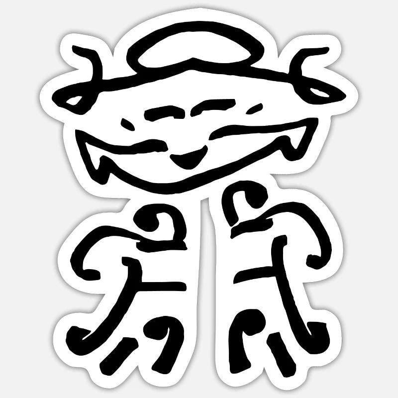 Sticker size S (10 x 10 cm) - 