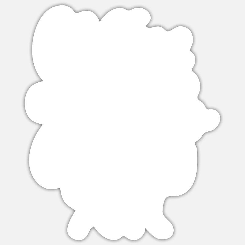 Les chats de café et le codage Sticker taille S (10 x 10 cm)