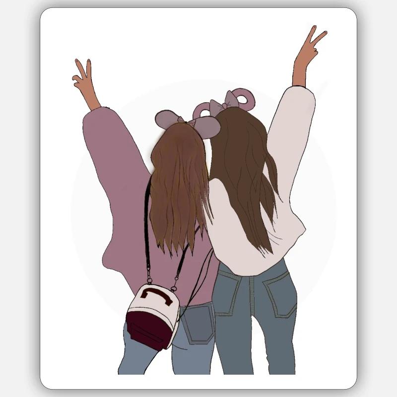 Sticker Größe S (10 x 10 cm) - 