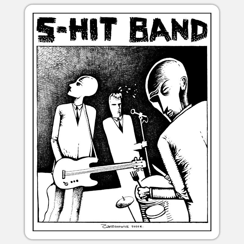 Sticker Größe S (10 x 10 cm) - 