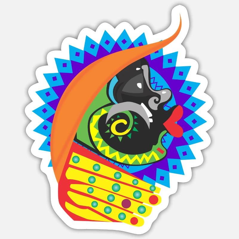 Sticker Größe S (10 x 10 cm) - 