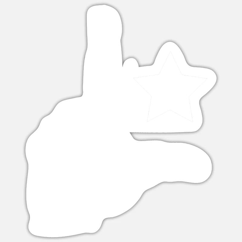 L de Lula - Sticker size S (10 x 10 cm) - white matte