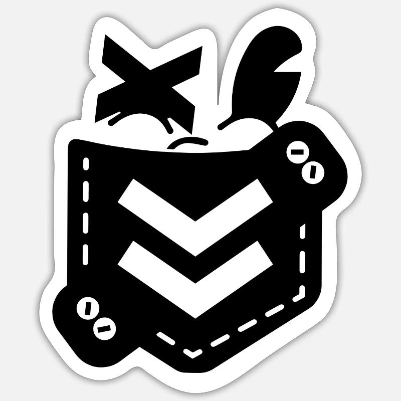 Sticker taille S (10 x 10 cm) - 