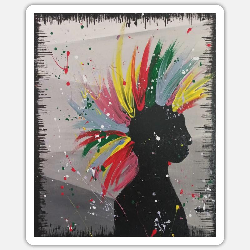 Sticker taille S (10 x 10 cm) - 