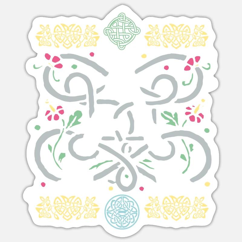 A - Sticker size S (10 x 10 cm) - white matte