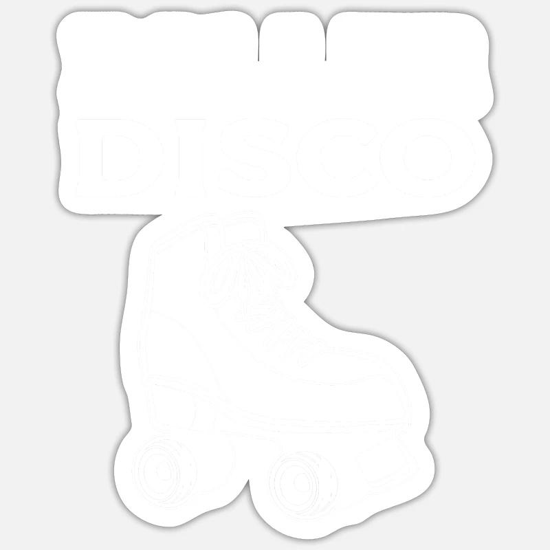 Roll disco Hobbyist Gift Sticker size S (10 x 10 cm)