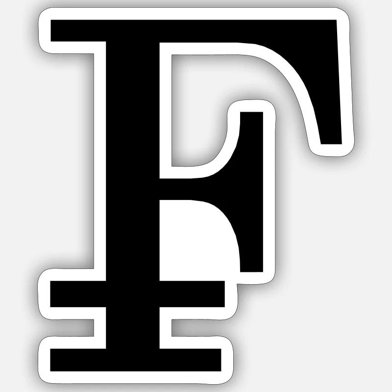 Swiss franc, stability and security Sticker size S (10 x 10 cm)