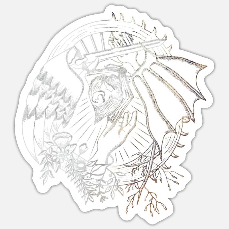 Sticker taille S (10 x 10 cm) - 