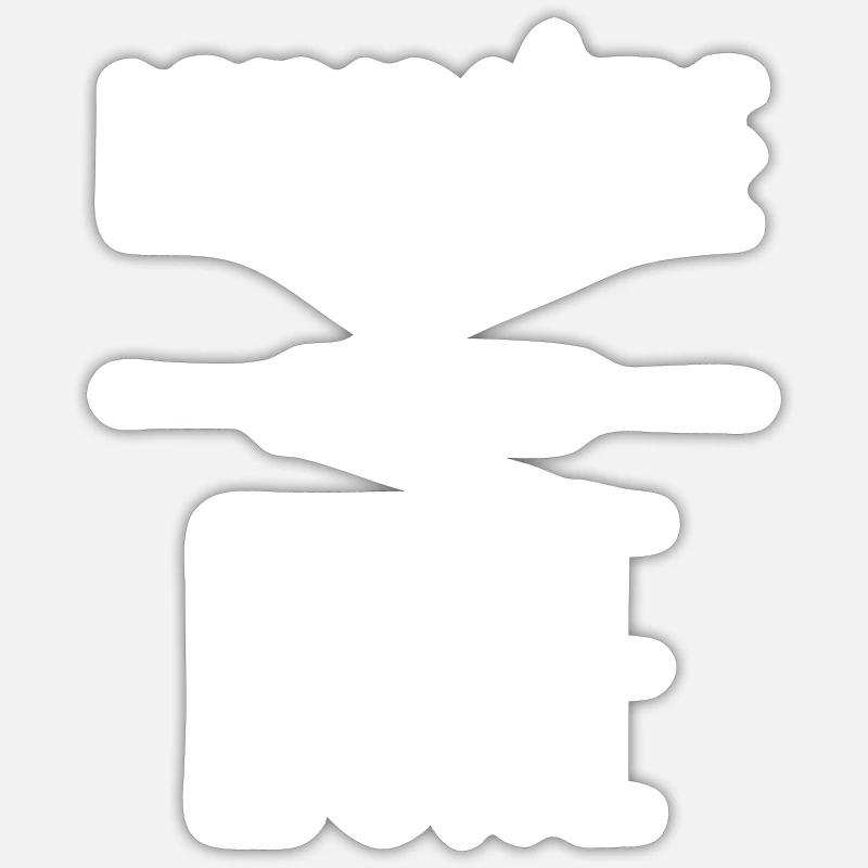 Sticker taille S (10 x 10 cm) - 