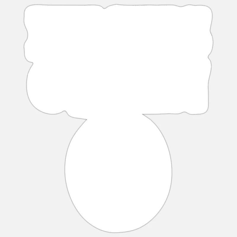 Sticker Größe S (10 x 10 cm) - 