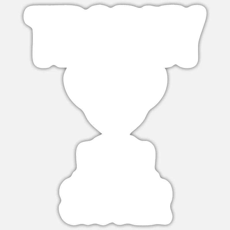 Trophäe Schwester Sticker Größe S (10 x 10 cm)