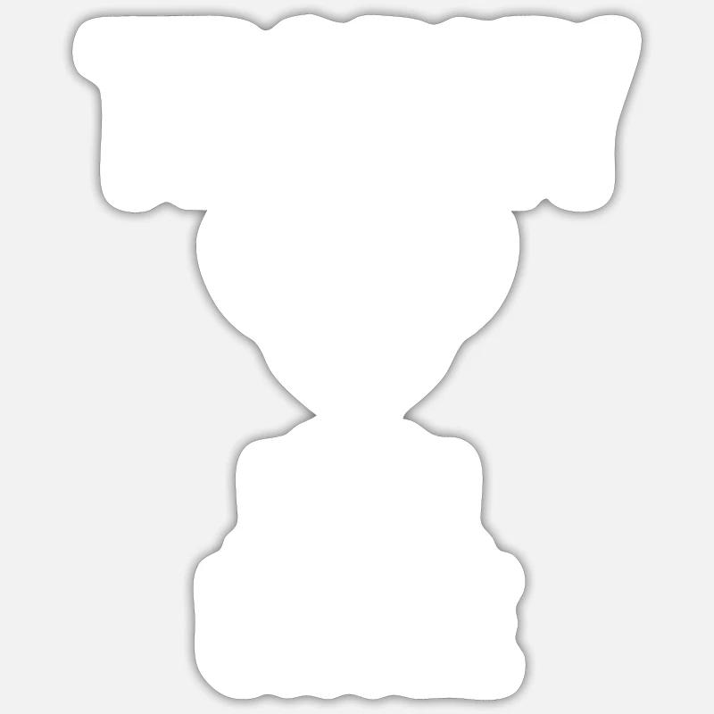 Trophäe Onkel Sticker Größe S (10 x 10 cm)