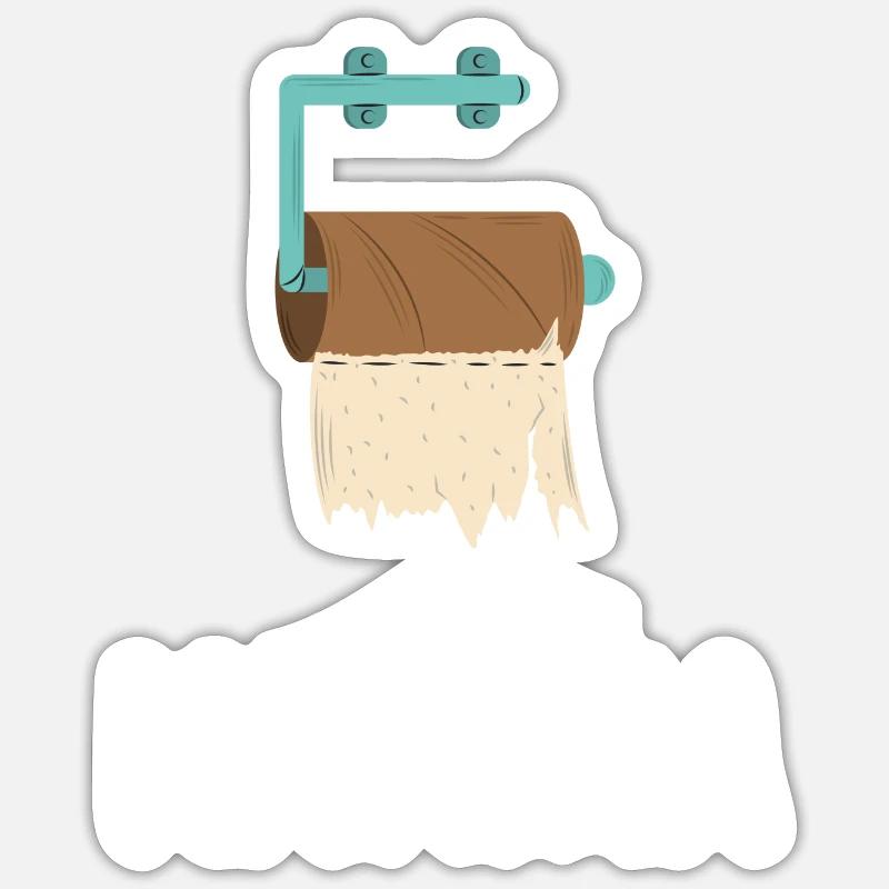 KARMA - Sticker taille S (10 x 10 cm) - blanc mat
