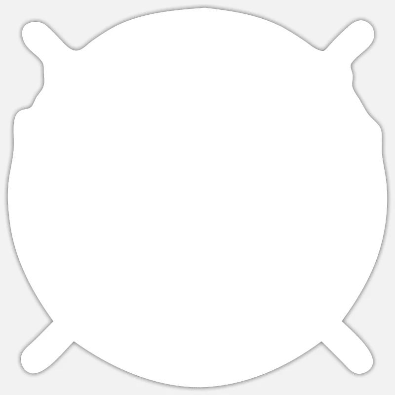 Sticker Größe S (10 x 10 cm) - 