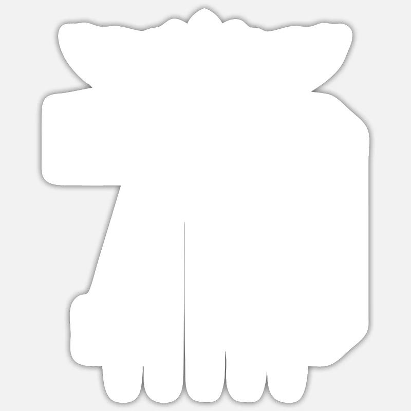 Sticker taille S (10 x 10 cm) - 