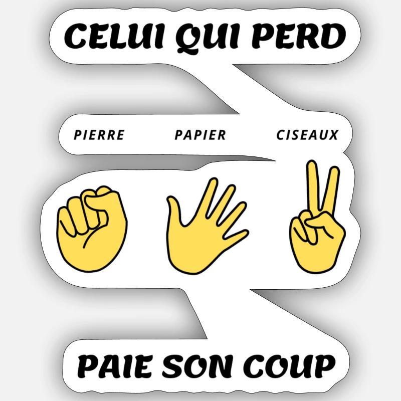 Sticker taille S (10 x 10 cm) - 