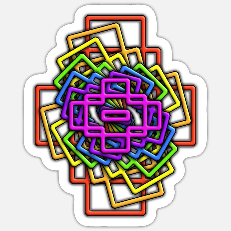 Sticker Größe S (10 x 10 cm) - 