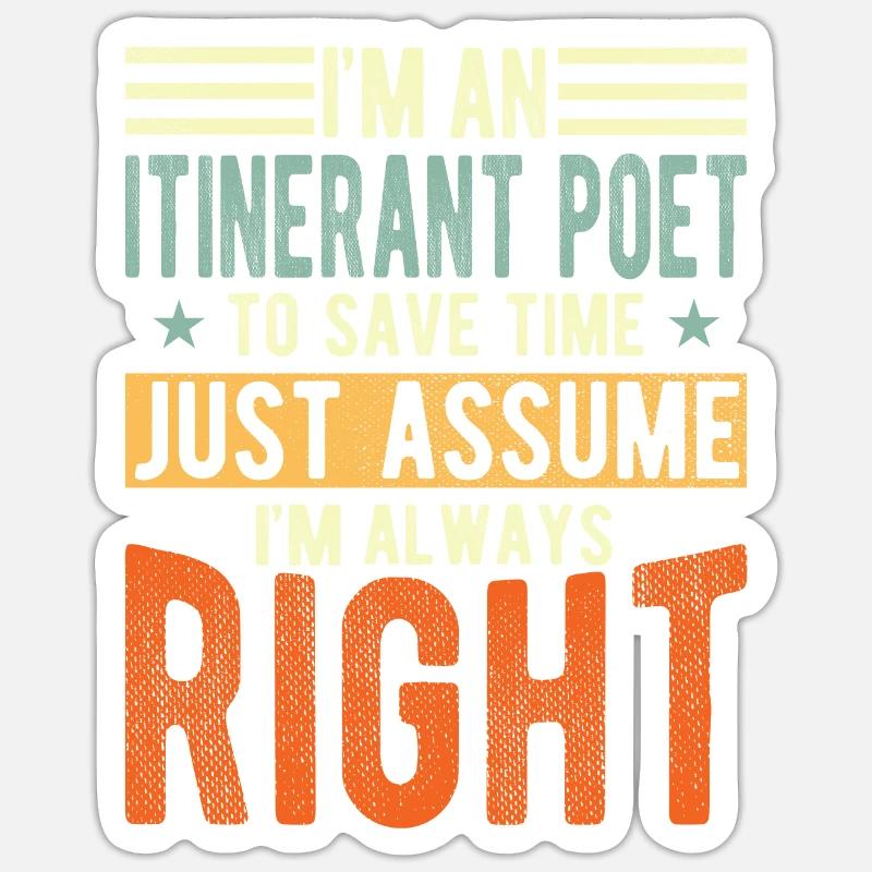 Sticker size S (10 x 10 cm) - 