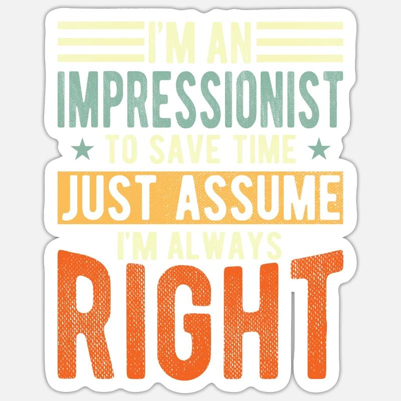 Sticker Größe S (10 x 10 cm) - 