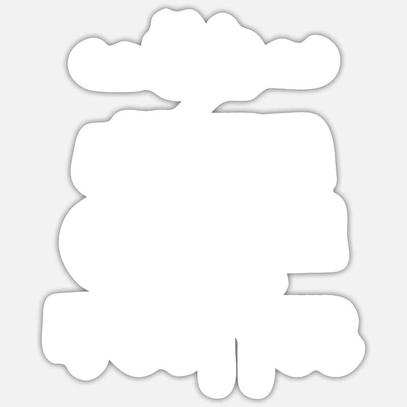 Sticker Größe S (10 x 10 cm) - 