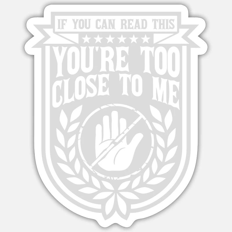 Sticker size S (10 x 10 cm) -