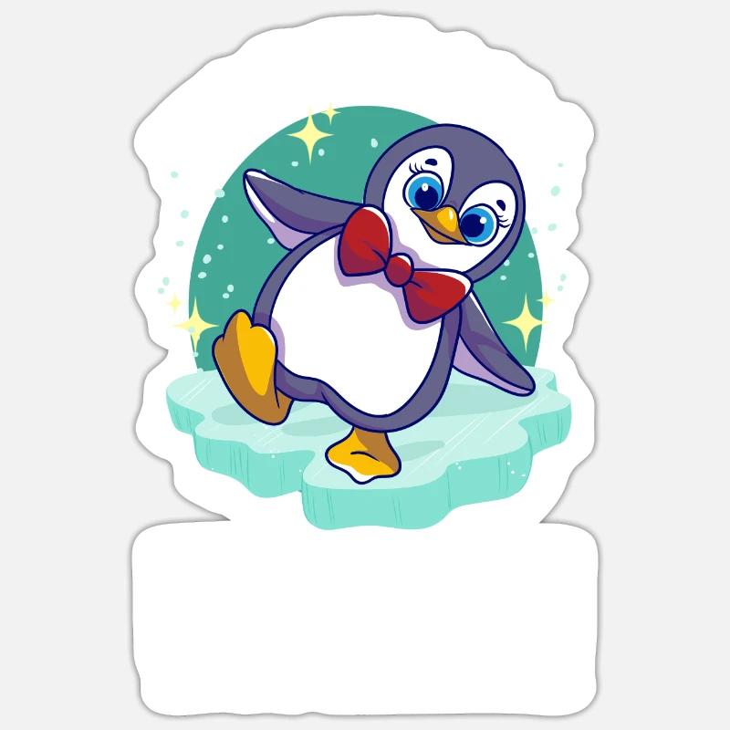 Penguins I'm Really A Penguin Sticker size S (10 x 10 cm)