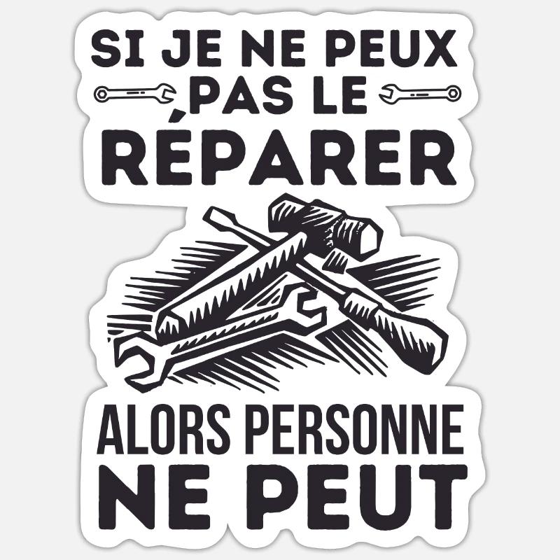 Sticker taille S (10 x 10 cm) - 