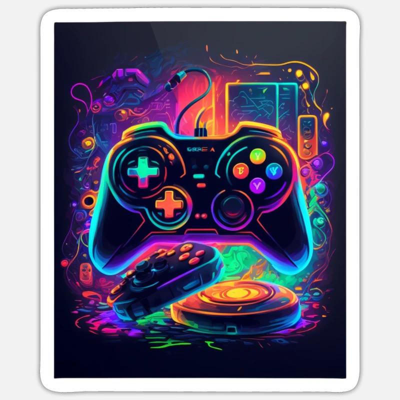 C’est l’heure du jeu : pas de temps pour les perdants Sticker taille S (10 x 10 cm)