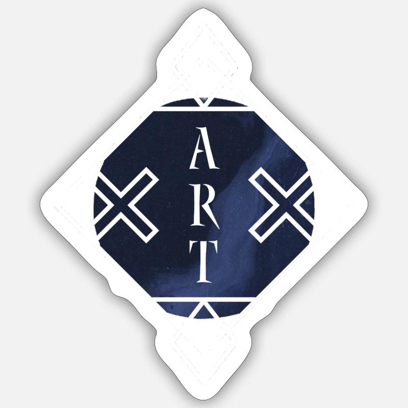 ART Experiment Back Sticker size S (10 x 10 cm)