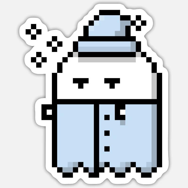 Sticker taille S (10 x 10 cm) - 