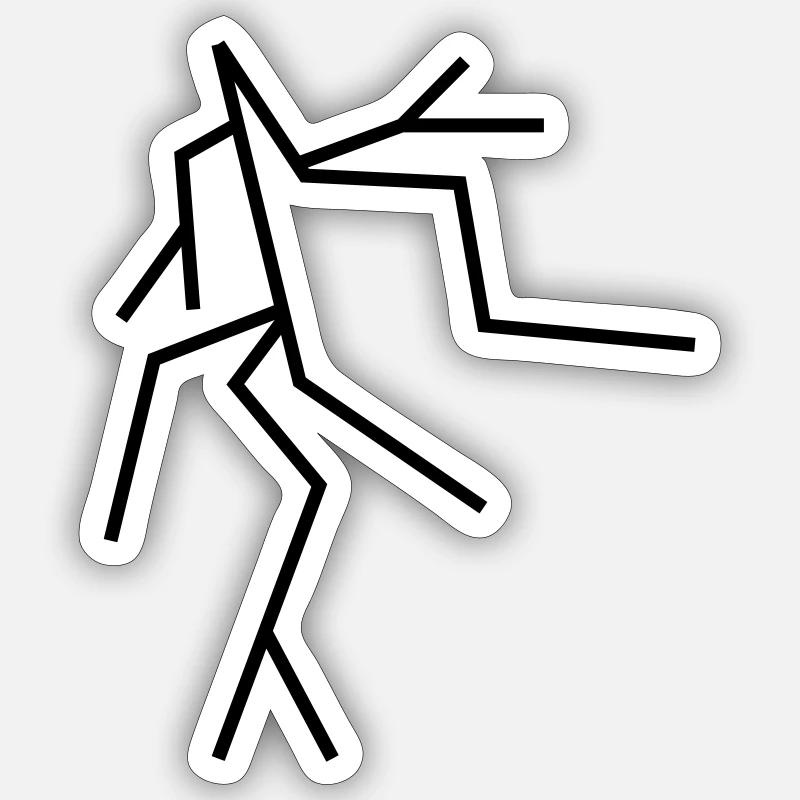 Blitz Sticker Größe S (10 x 10 cm)