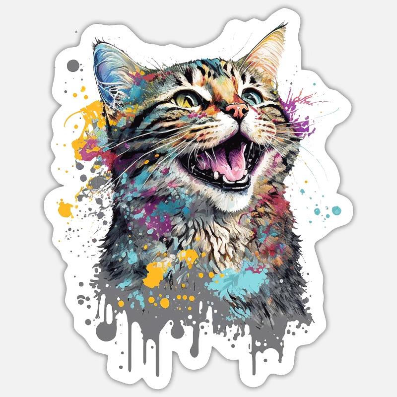 Sticker Größe S (10 x 10 cm) - 