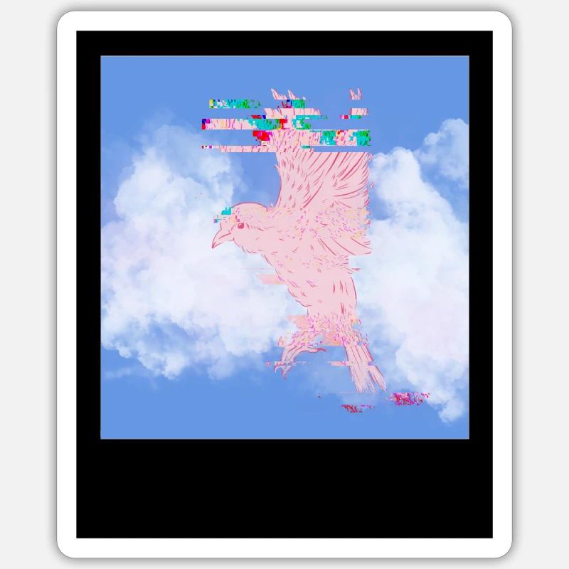 Interdit Sticker taille S (10 x 10 cm)