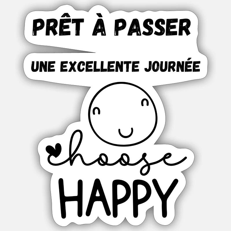 Sticker taille S (10 x 10 cm) - 