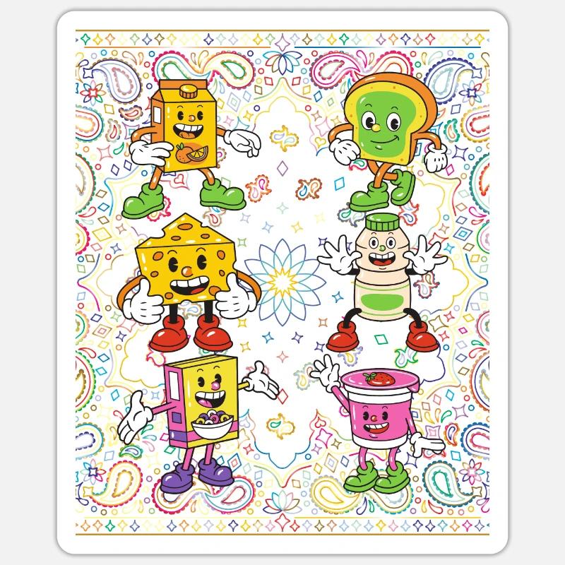 Sticker Größe S (10 x 10 cm) - 